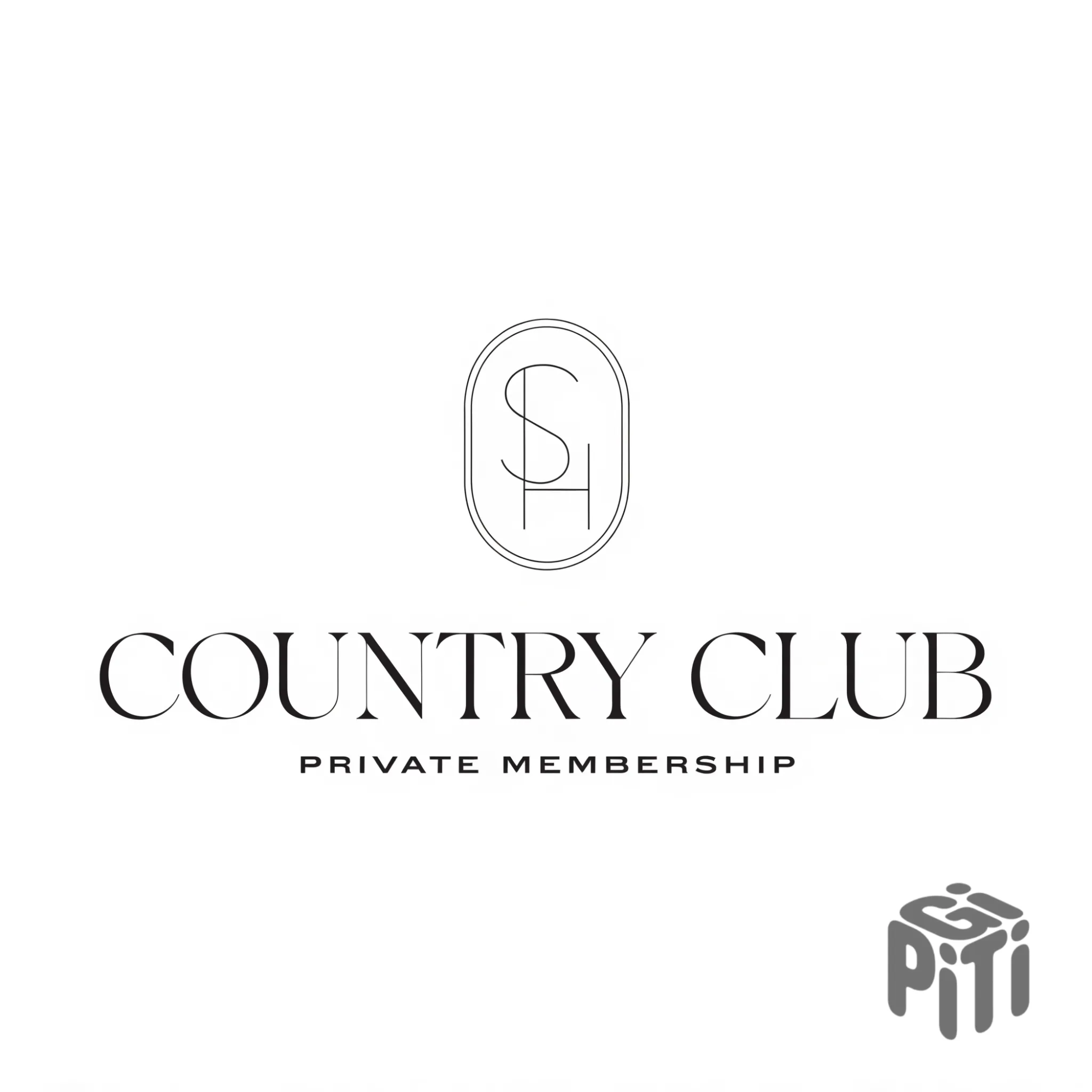 Минималистичный логотип в эстетике old money от нейросети Recraft