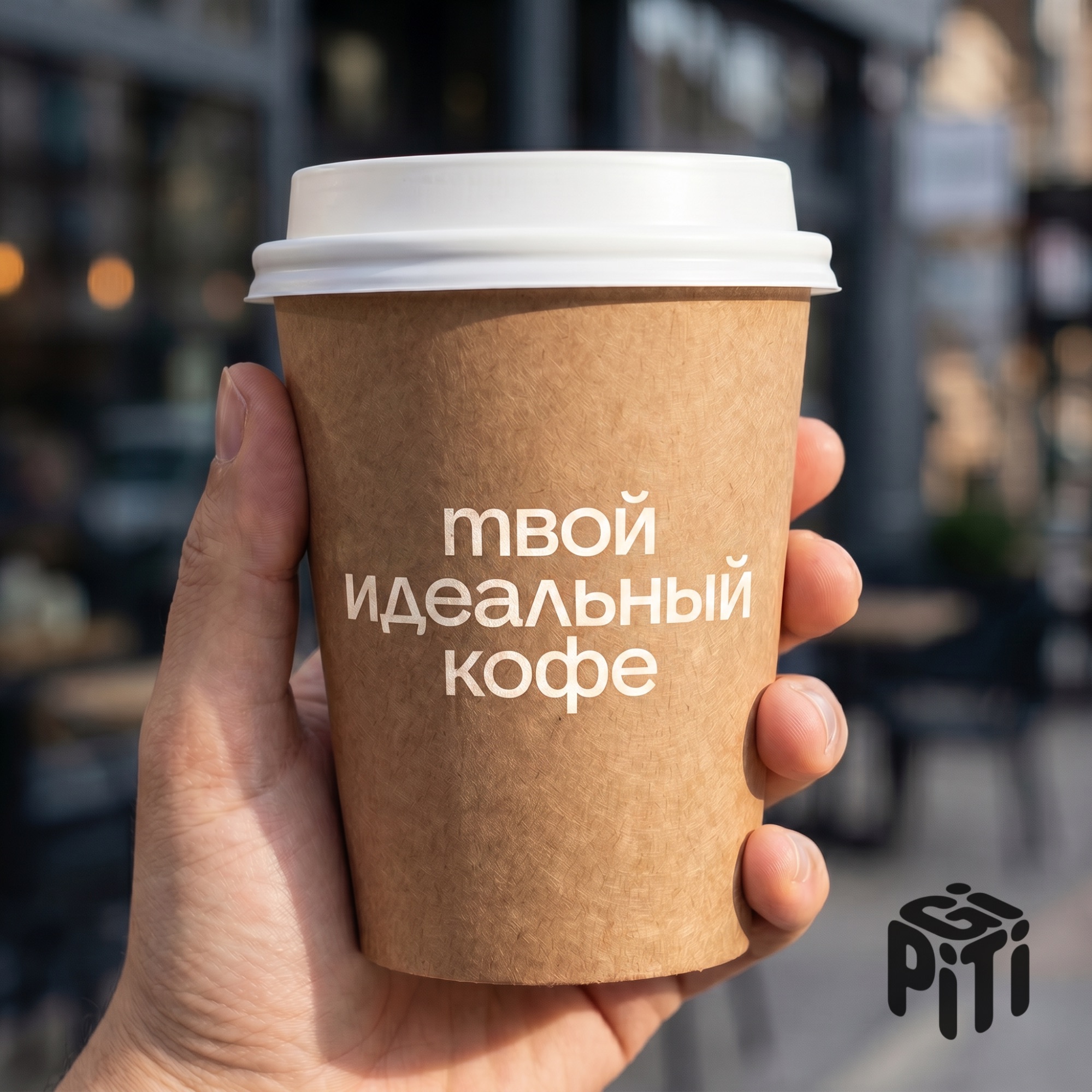 Рекламный баннер с текстом на русском от Gemini Nano Banana